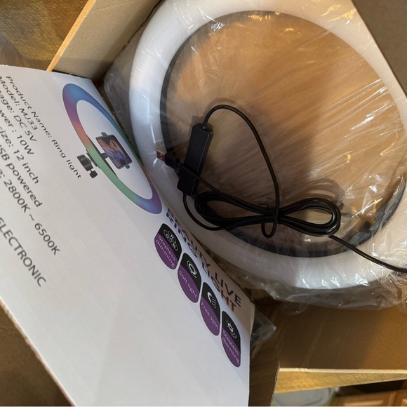 Ring Light with Tripod Stand NIB - Picture 4 of 7